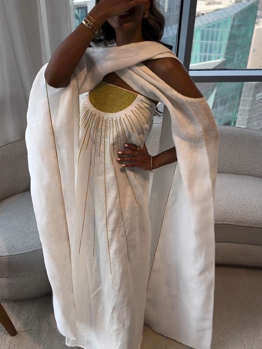 Sexy Cross-shoulder Coat and Tube Top Dress | Oxredo Shop Ramadan Sale