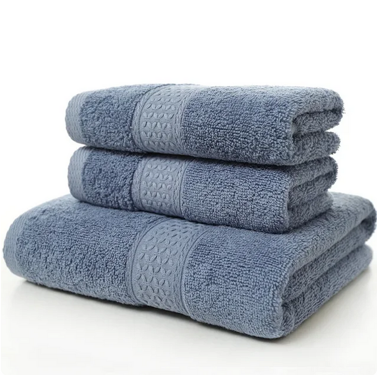 Large Cotton Super Absorbent Thick Towel Bath Towel 70*140 Soft Bath Towel Comfortable Beach Towel