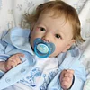 20" Johnson Realistic and Lifelike Truly Reborn Baby Toddler Doll Boy with Bottle and Pacifier, Best Kids Play Gift - RBBI-Myrebornbabydoll&reg; Myrebornbabydoll&reg;