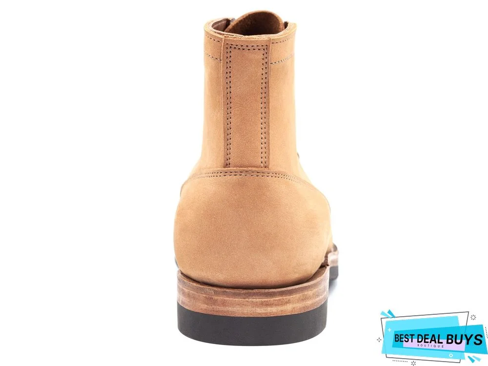 Cow Split Leather Men Boots Comfortable Boots Men Footwear Rubber Ankle Boots Men's Shoes