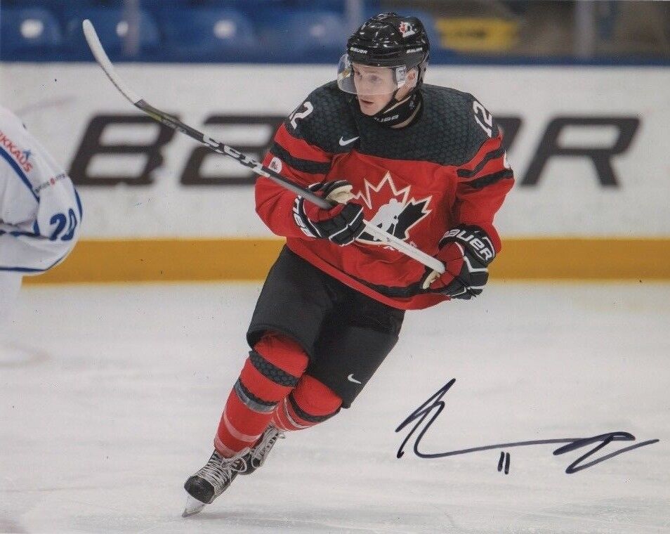 Team Canada Matthew Phillips Signed Autographed 8x10 Photo Poster painting COA C