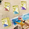 200pcs Diamond Painting Beads Ziplock Bag Storage Bag