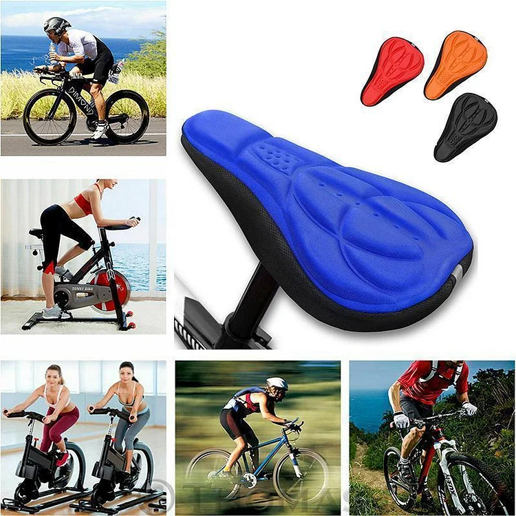 3D Silicone Soft Bike Seat Saddle Cover | 168DEAL