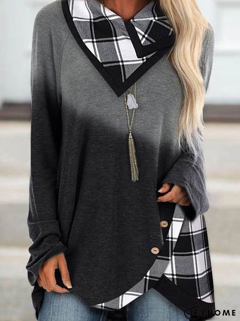 Casual Shift Tunic Top | IFYHOME