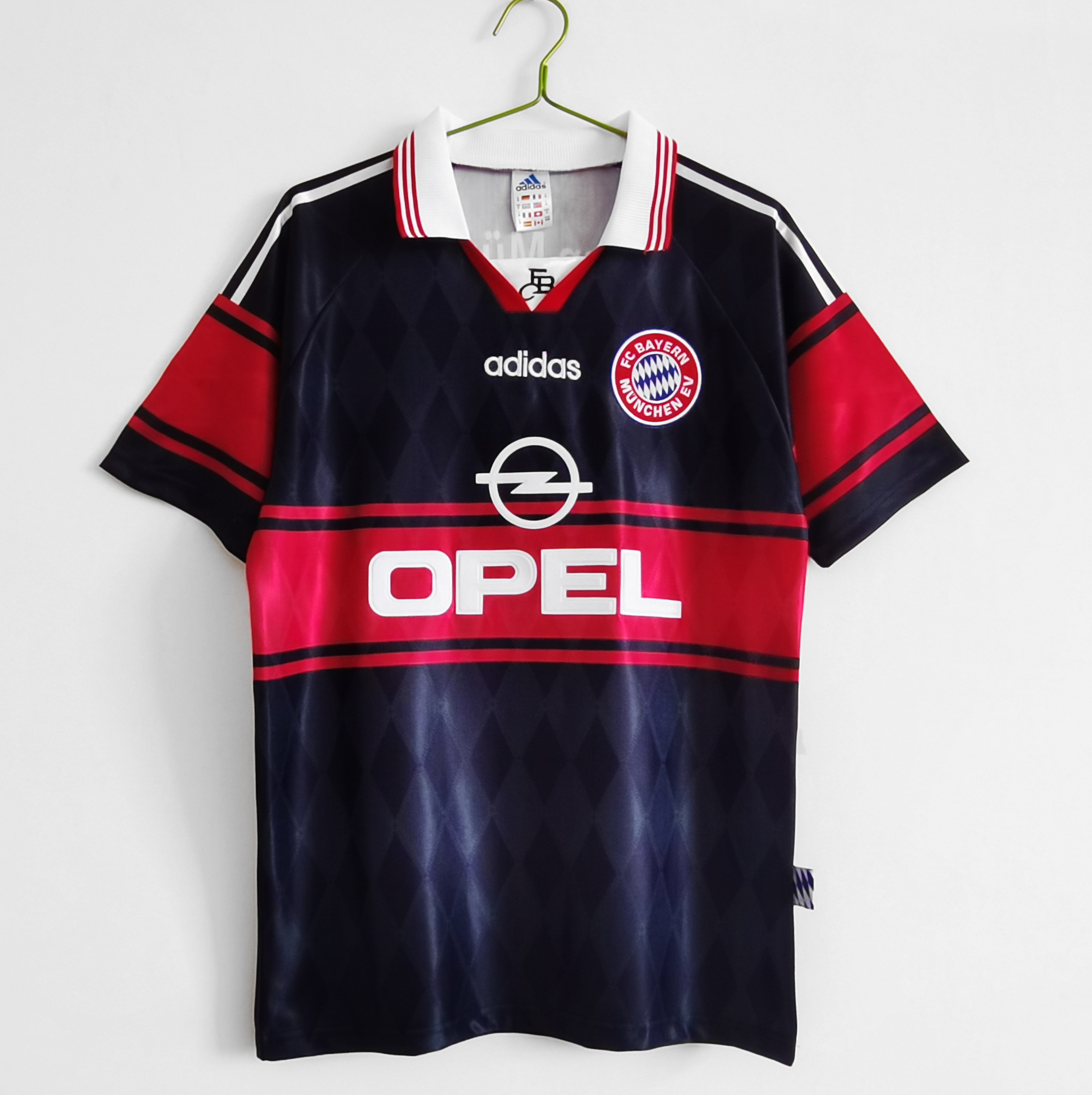 Retro Bayern Munich 1997/1999 Home Football Shirt Thai Quality