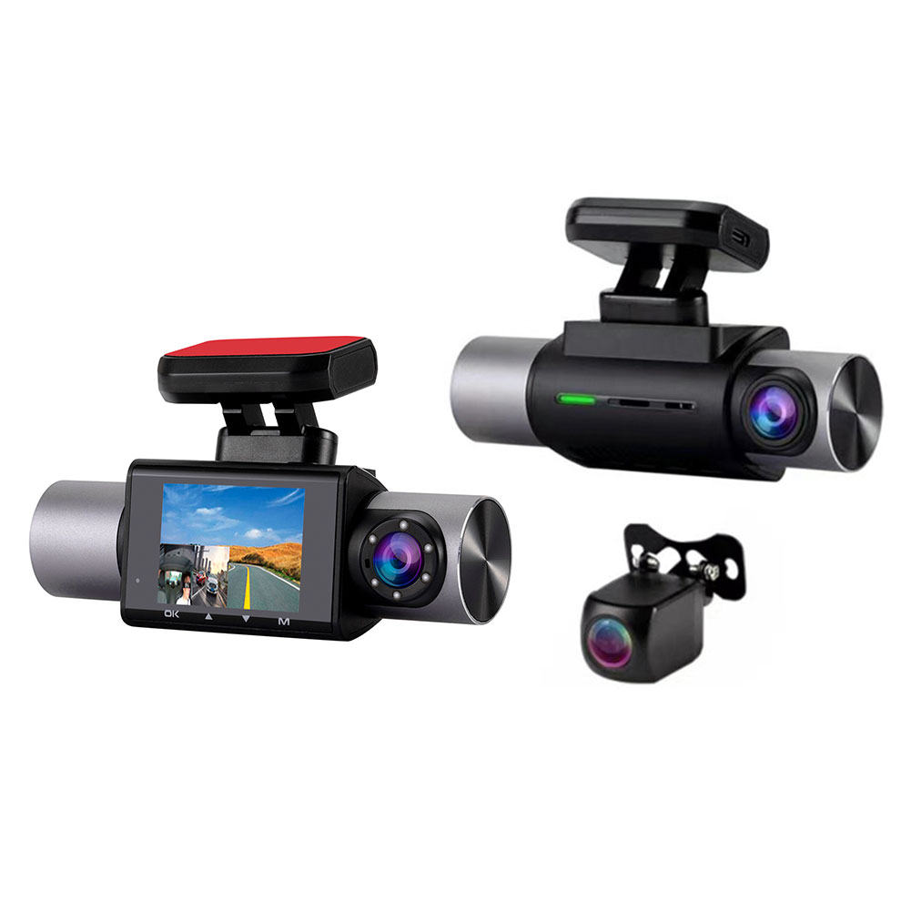 

KG330 Dual Lens Dashboard Camera Built-in GPS Dashcam + Rear View Camera, 501 Original