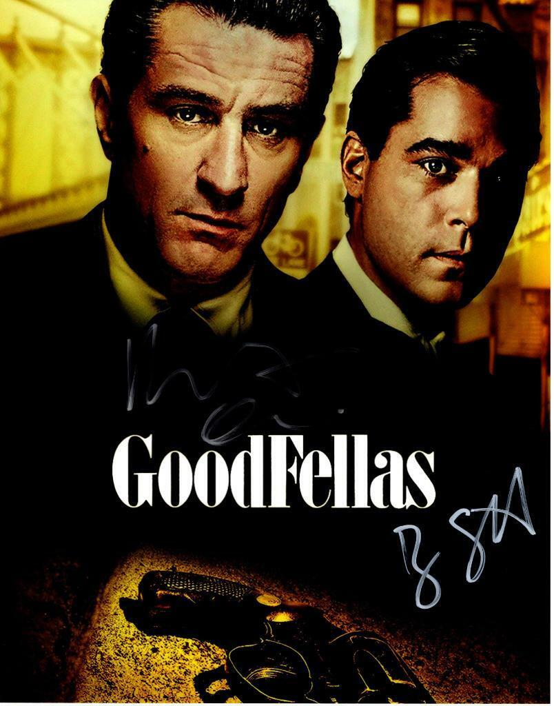 Ray Liotta Robert DeNiro autographed 11x14 Picture Photo Poster painting signed Pic with COA