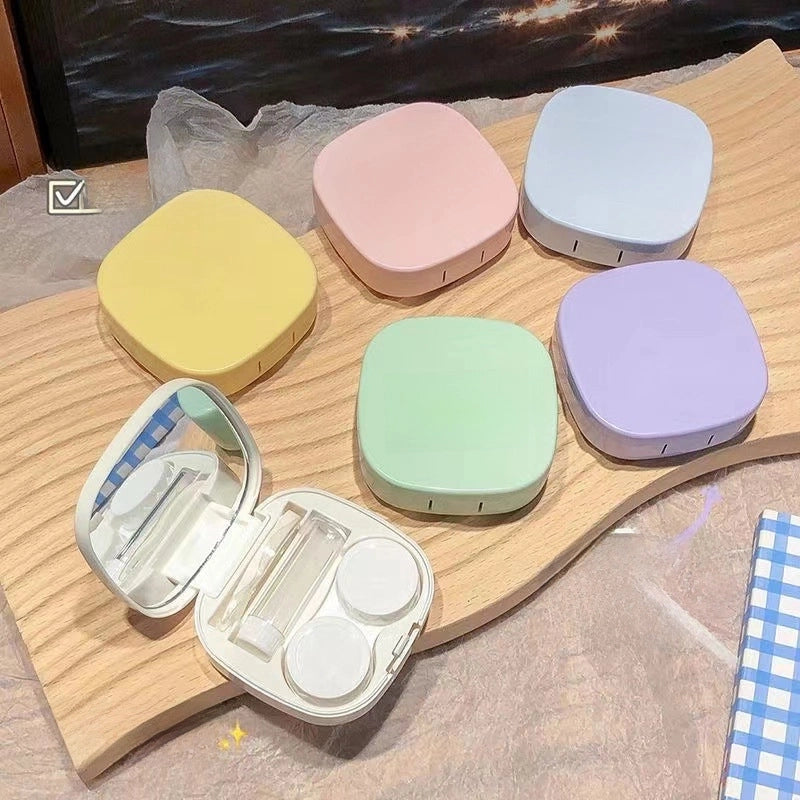 Factory In Stock Contact Lens Box Simple Cute Contact Lens Box DIY Contact Lens Box Portable Double Box Care