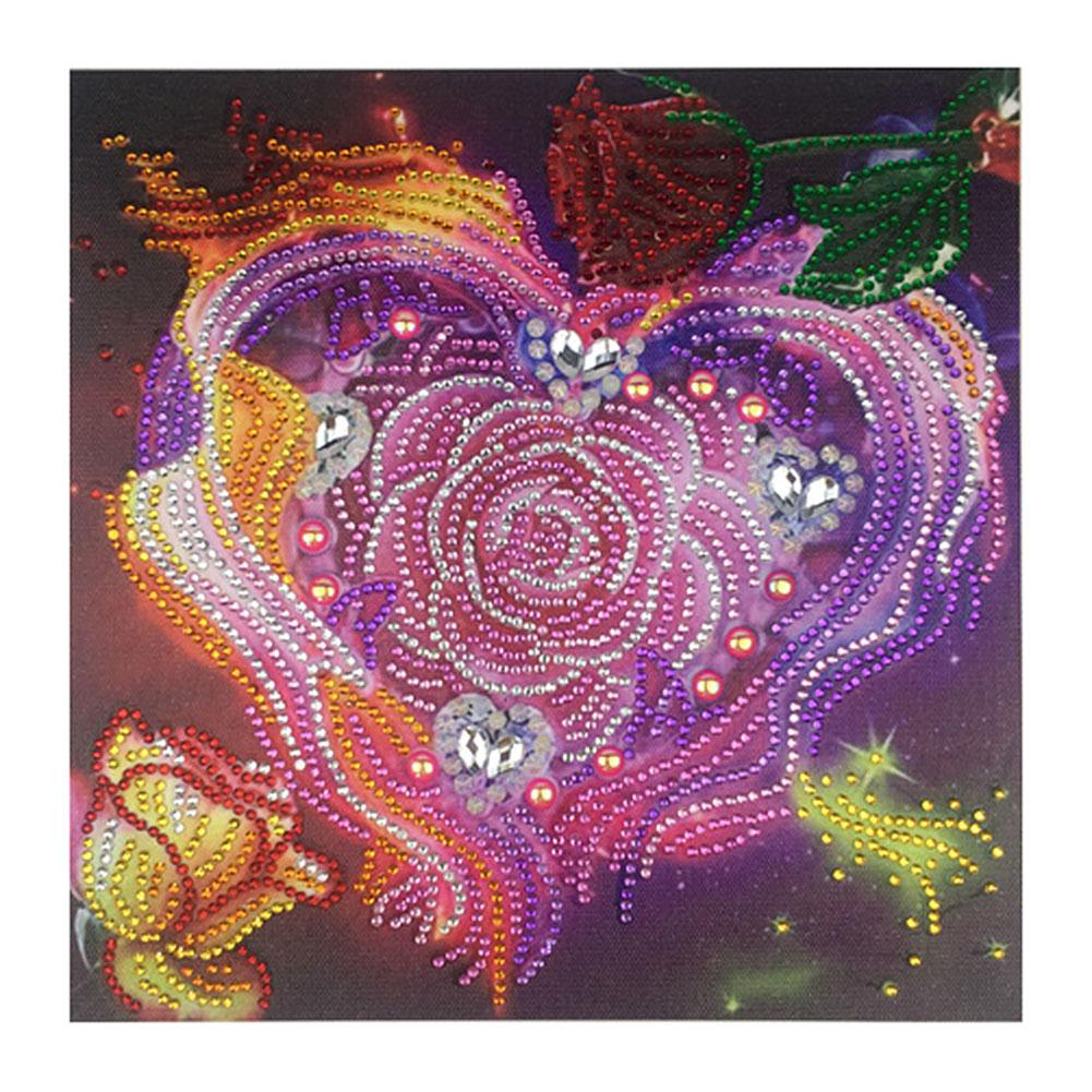 

30*30CM - Special Shaped Diamond Painting - Flower, 501 Original