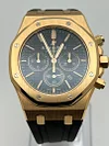 Audemars Piguet Royal Oak Chronograph Rose Gold Black Dial 26320OR.OO.D002CR.01