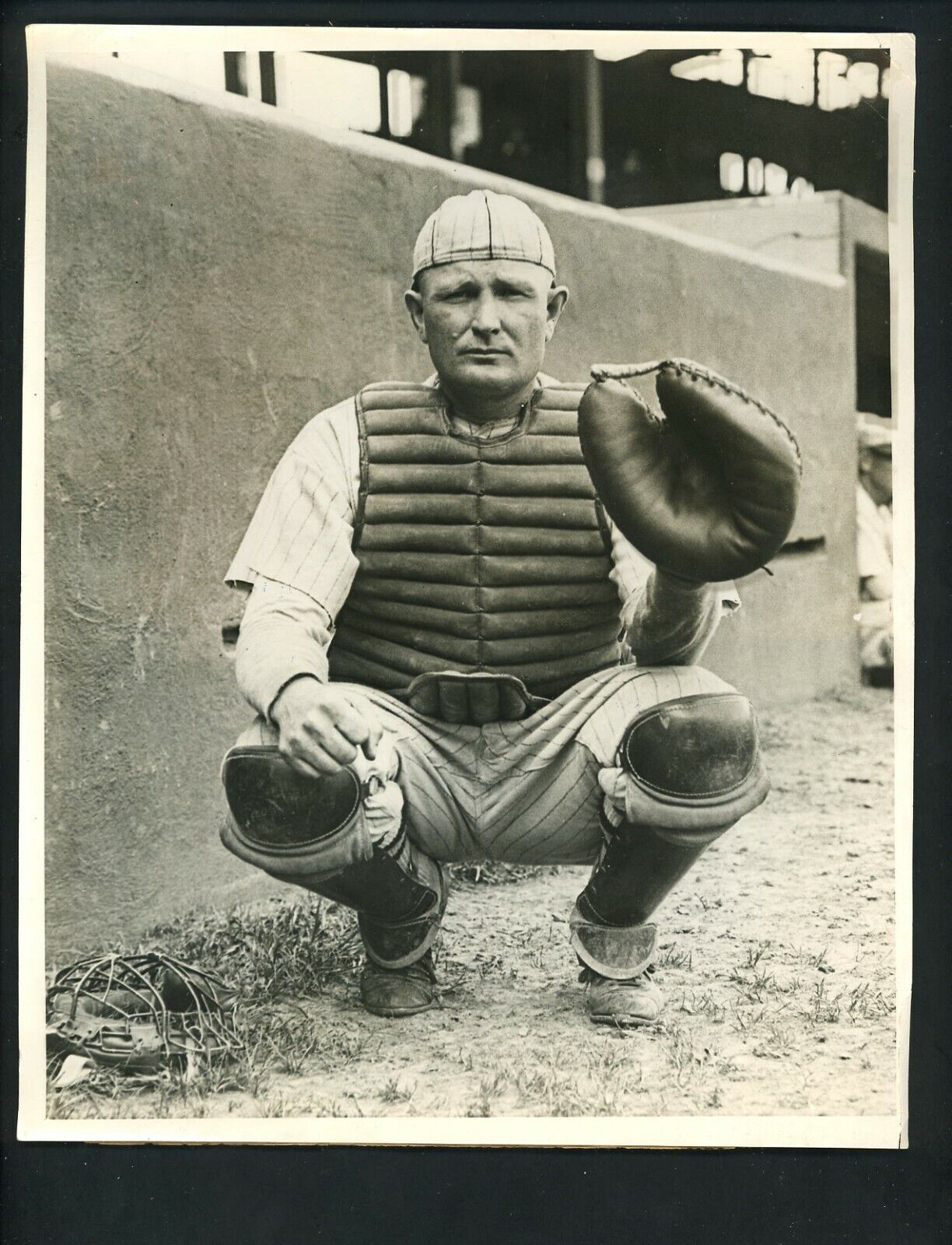 Earl Smith 1928 Type 1 Press Photo Poster painting St. Louis Cardinals