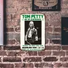 Tom Petty - Panneaux en &eacute;tain m&eacute;tallique(20*30cm/30*40cm) - Musique