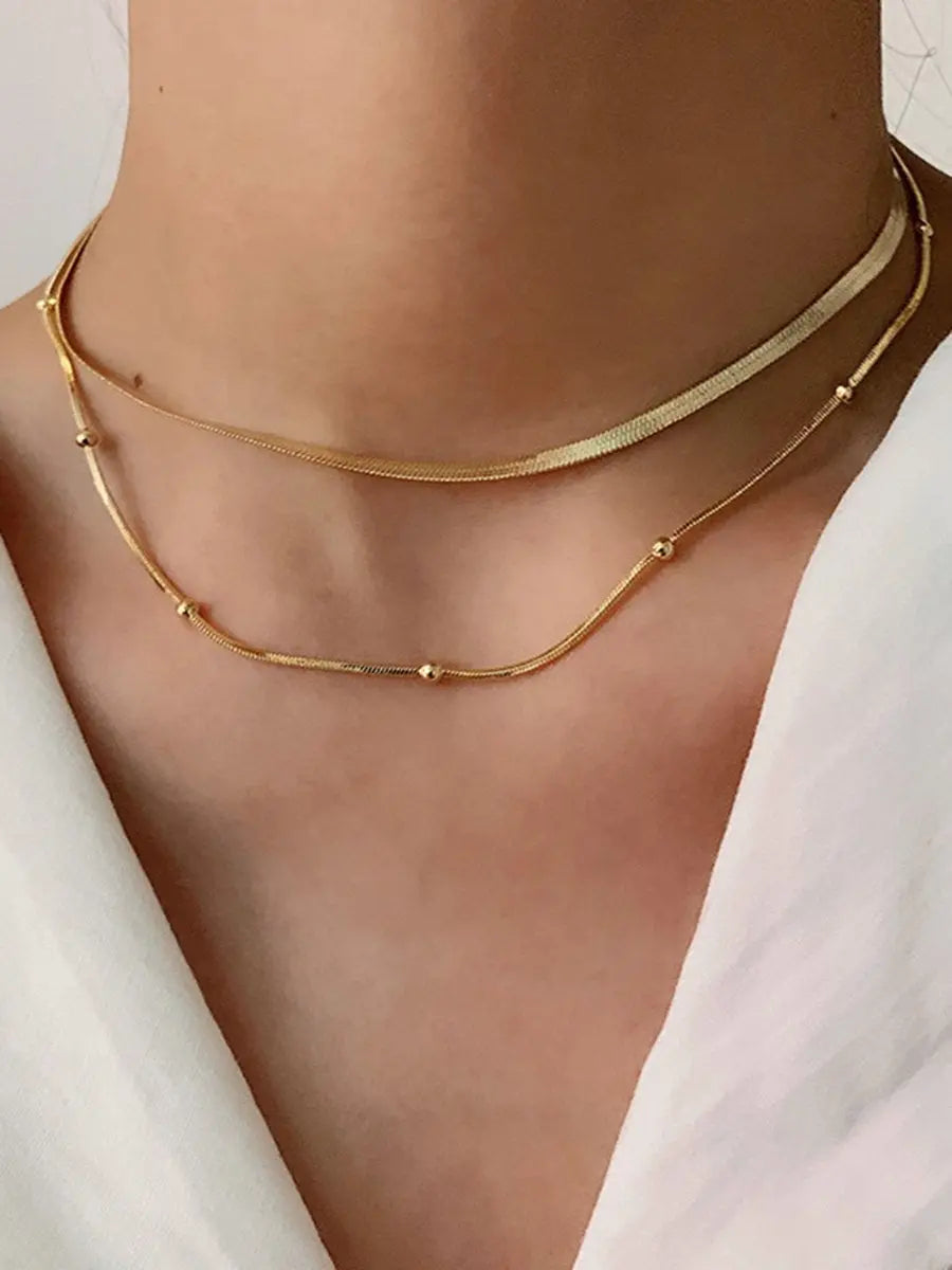 Simple Stacking Necklace