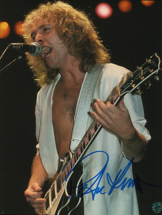 PETER FRAMPTON - Humble Pie Autographed Original 8x10 Photo Poster painting LOA TTM