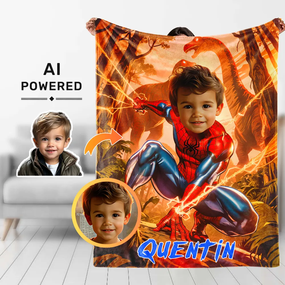Custom Blanket Personalized Kids Gifts | Makemesurprise&reg;