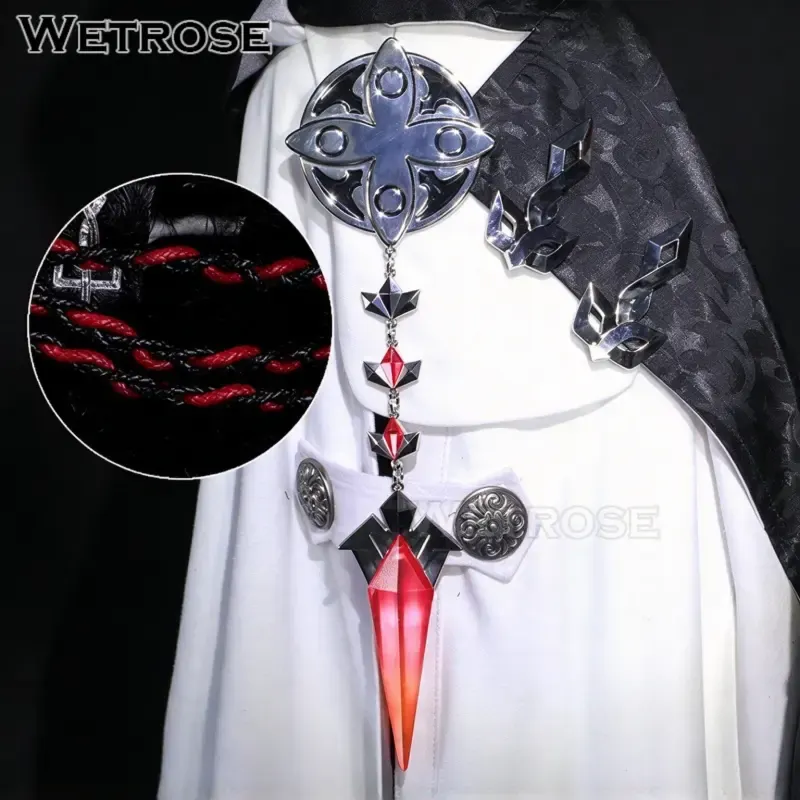 [Wetrose] Pre-Order Genshin Impact Eleven Fatui Harbingers Cape Badge Accessory Game Outfit Cosplay Costume