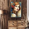(40*60cm)DIY Full Round Drill Diamond Painting-Beauty