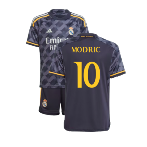 Real Madrid Luka Modric 10 Auswärtstrikot Kinder Mini Kit 2023-2024