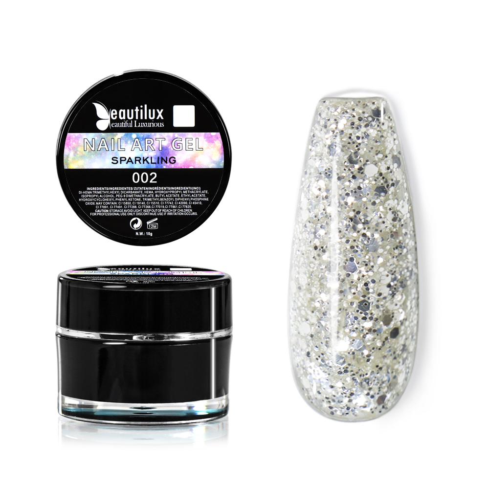 COULEUR PAILLETTES GEL POUR ONGLES| BHCB-02