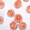 10 Pack | 3" Peach Artificial Silk DIY Craft Peony Flower Heads