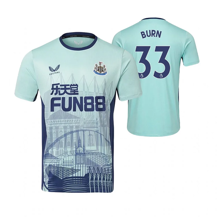 Newcastle United Dan Burn 33 Limited Edition Shirt Kit 2022-2023