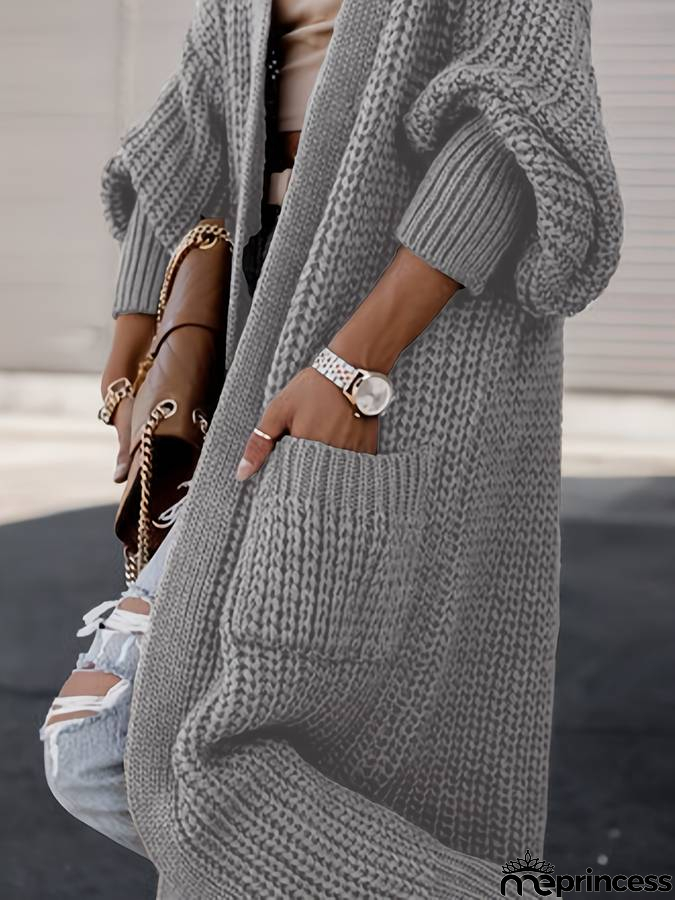Fashionable and Minimalist winter Cardigan