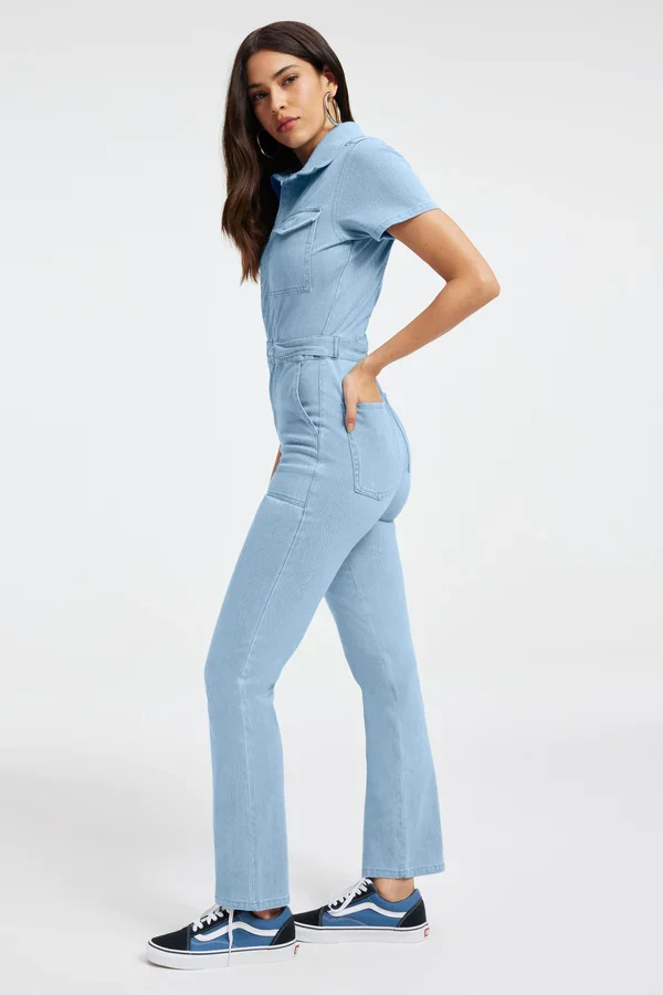 Fashion Denim Jumpsuit (Buy 2 Free Shipping)