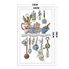 Kitchenware-14CT Stamped Cross Stitch Kit(23*38cm)