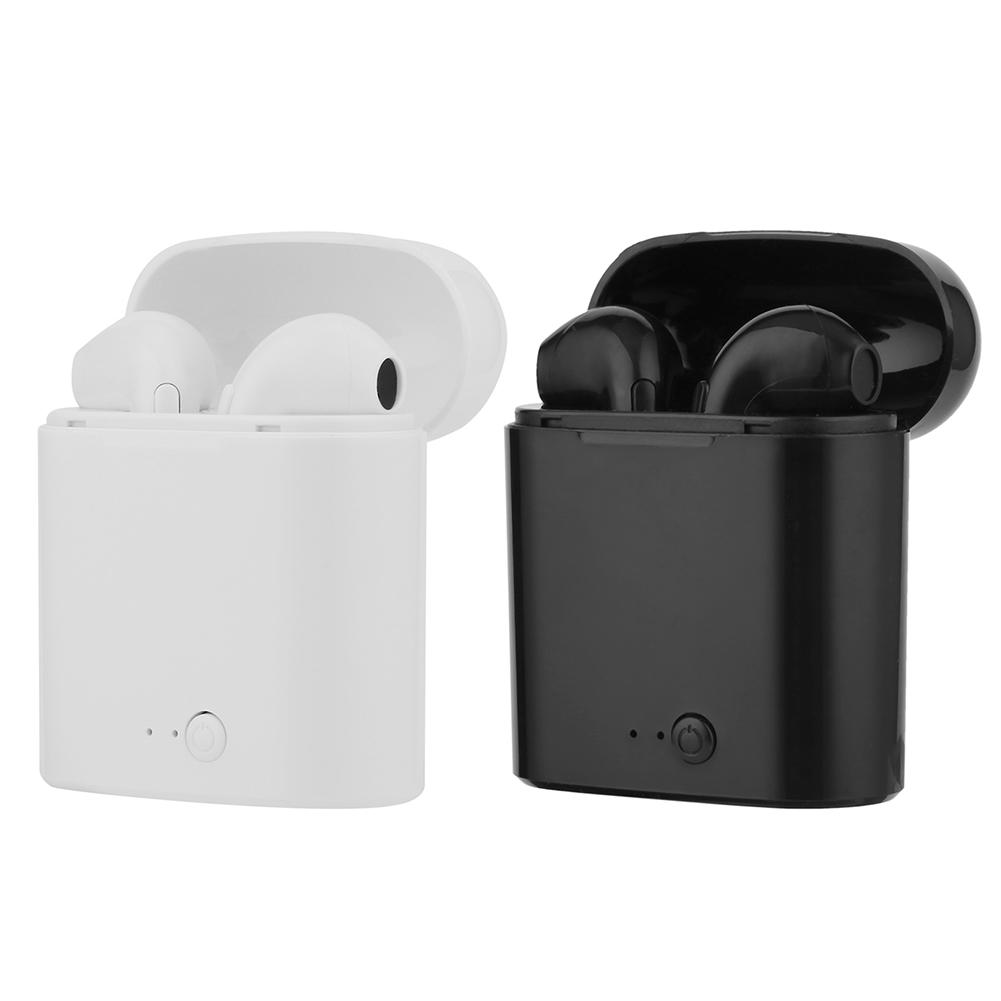 

i7s TWS Wireless Bluetooth Earphone Stereo Earbud Headset w/Charging Box, White, 501 Original