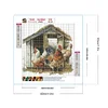 Diamond Painting-DIY Full Round Drill Hen