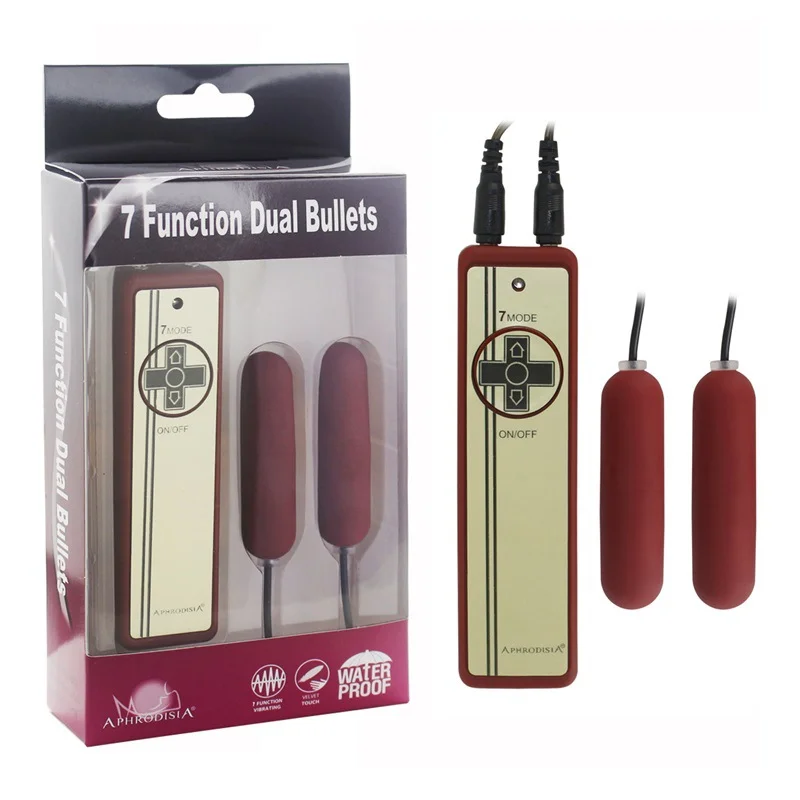 7 Frequency Double Elongated Egg Female Masturbation Sex Toy For Adults Rosetoy Official