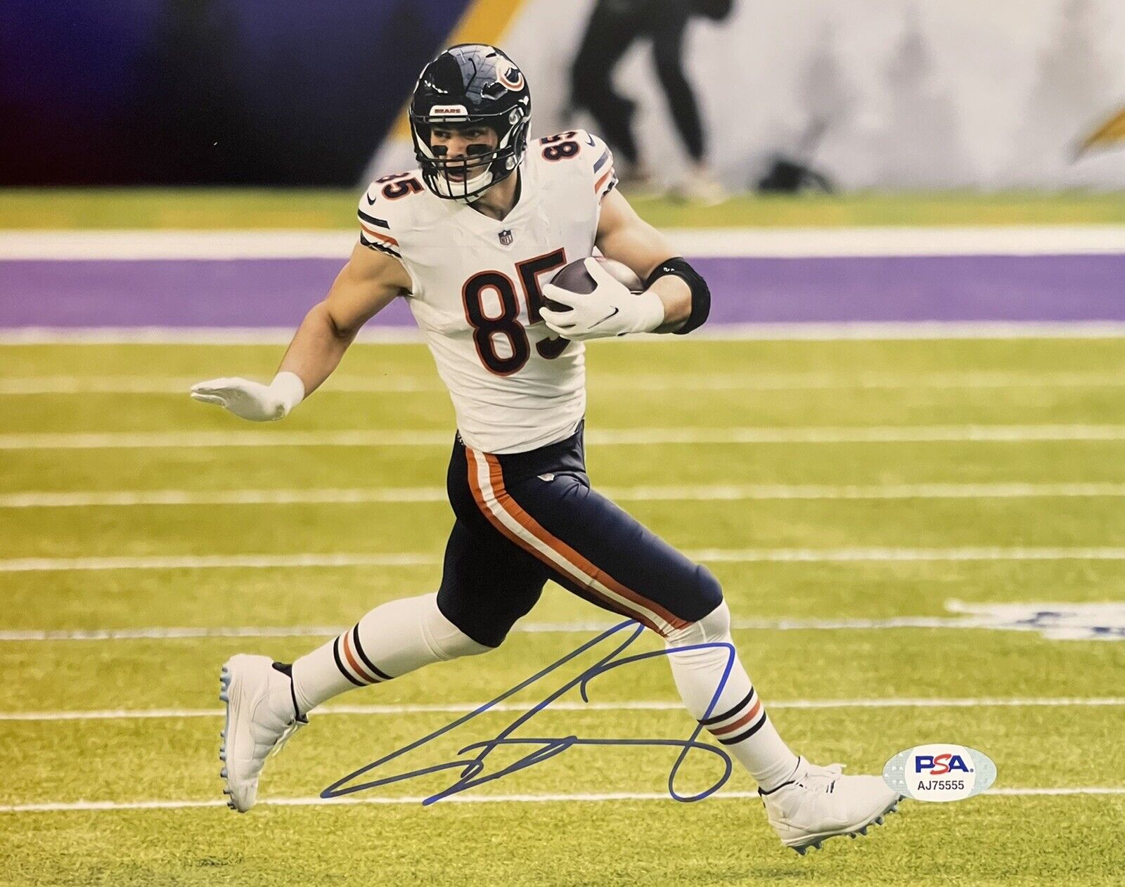 Cole Kmet Signed Autographed Chicago Bears 8x10 Photo Poster painting PSA/DNA