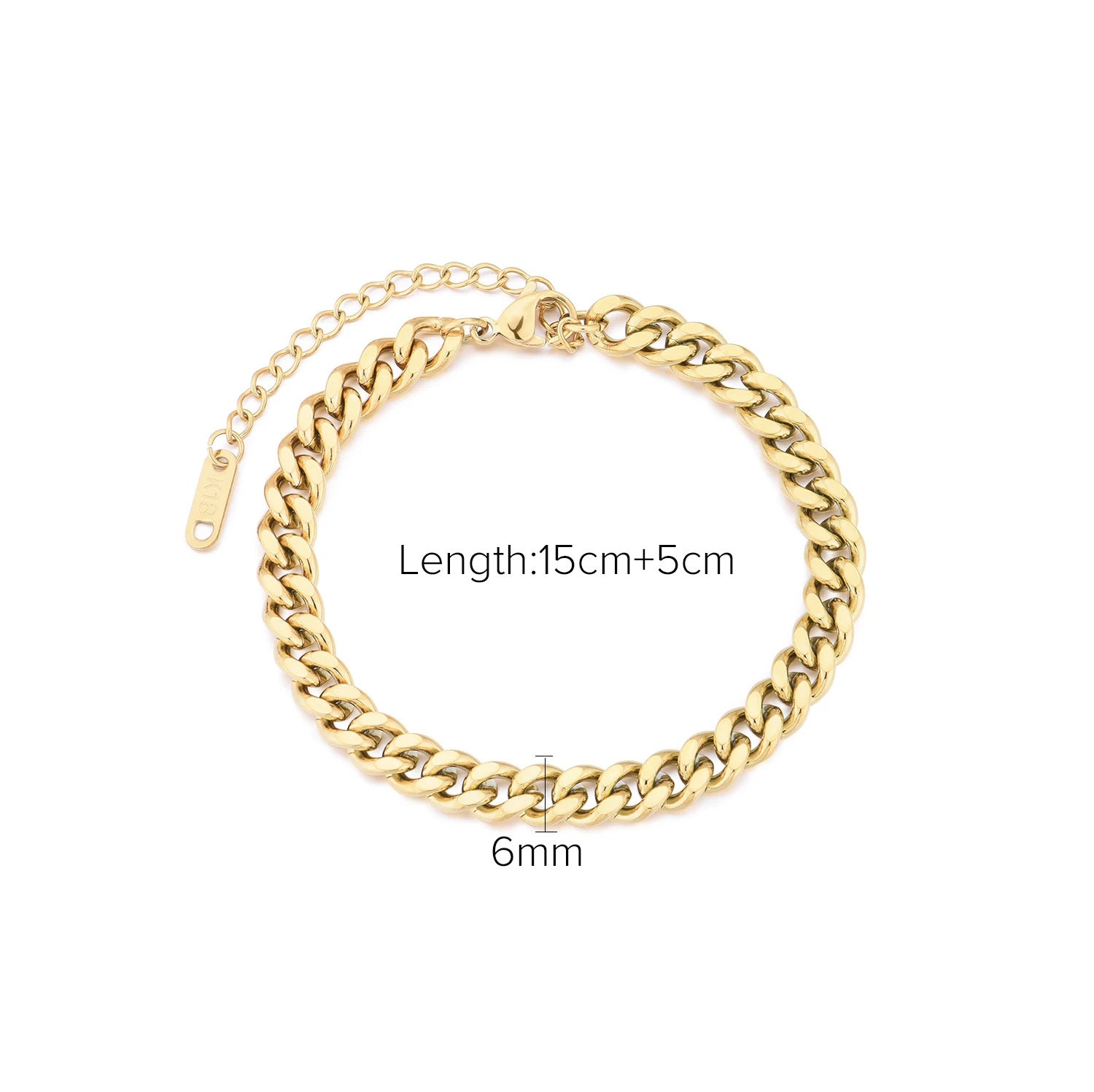 Women French Vintage Geometric Stainless Steel Electroplating Bracelets