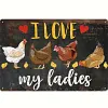 Chicken "I Love My Ladies" - Vintage Metal Signs(8*12Inch/12*16Inch) - Chicken