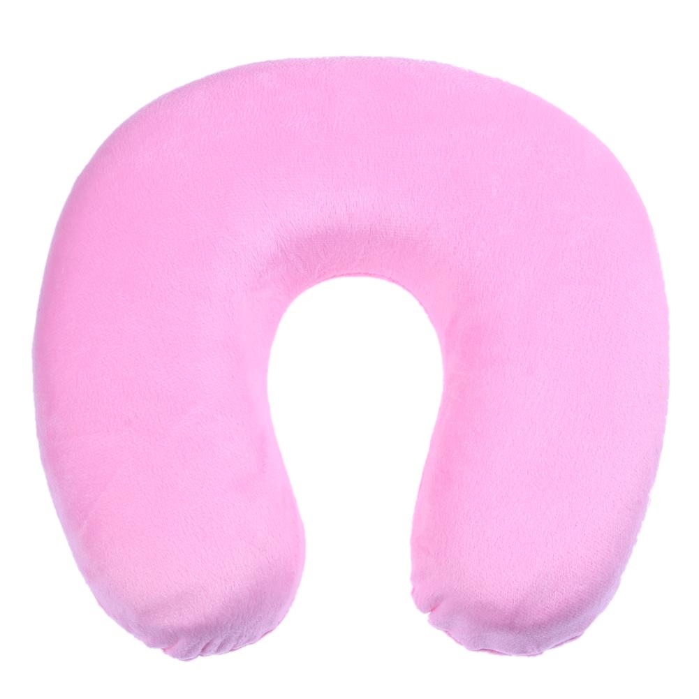 

Neck Pillow Memory Foam U Shape Pillow Neck Head Support Cushion, Pink, 501 Original