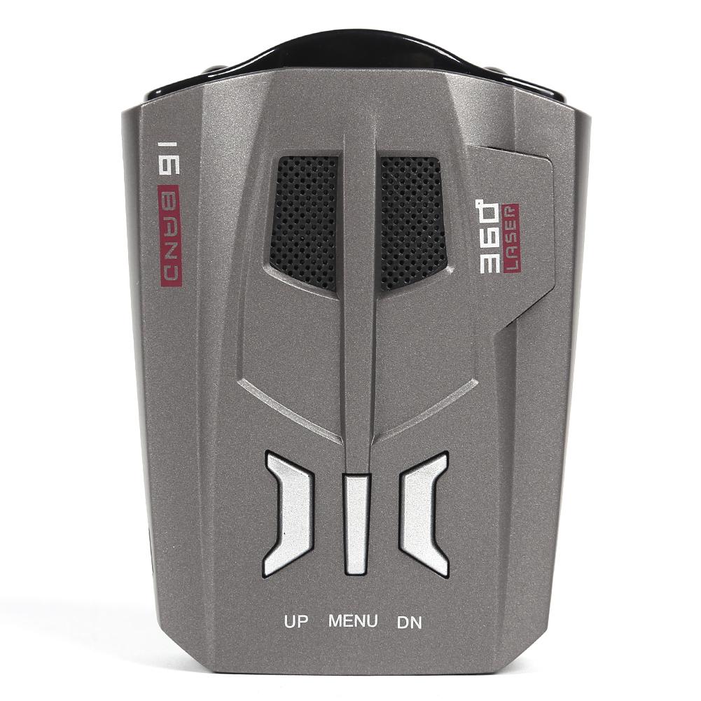 

V9 Car Radar Detector English Russian Vehicle Speed Voice Alert Warning, 501 Original