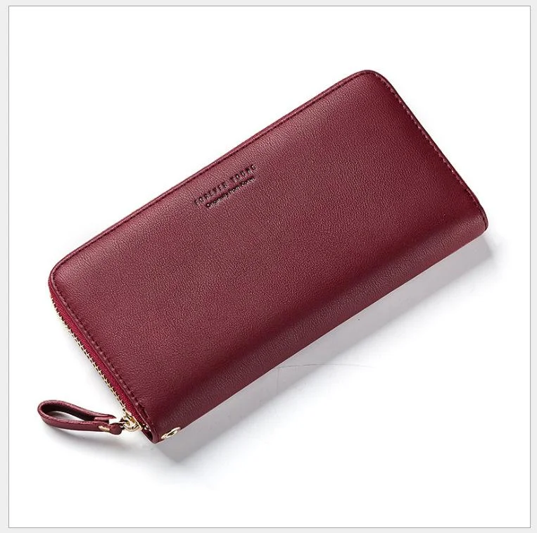 Women's solid color hundred clutch bag