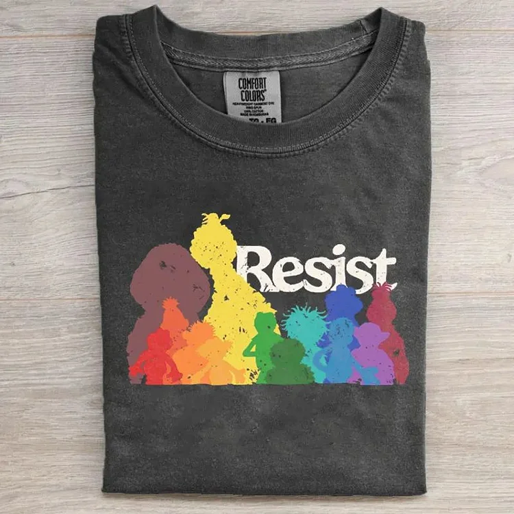 Resist T-shirt The Cold Blanket