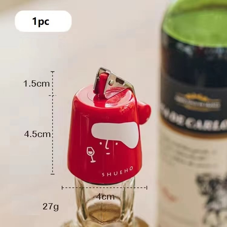 Press Type Red Wine Bottle Cap | IFYHOME