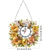 Flowers Bees - 5D DIY Clock