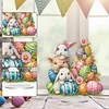 Diamond Painting Acrylic Animal Easter Eggs Diamond Painting Desktop Ornaments