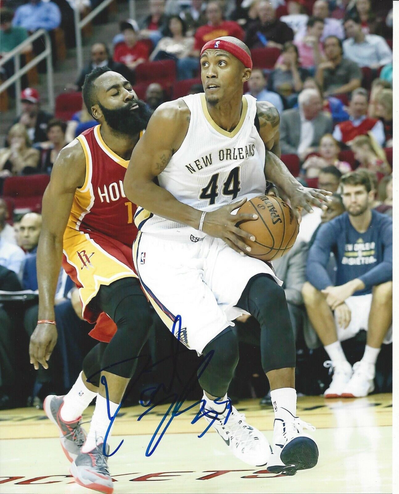 Dante Cunningham autographed 8x10 New Orleans Pelicans#S382