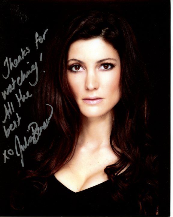 JULIA BENSON signed autographed Photo Poster painting GREAT CONTENT!