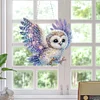 Diamond Painting Acrylic Owl Diamond Painting Hanging Pendant Art Decors