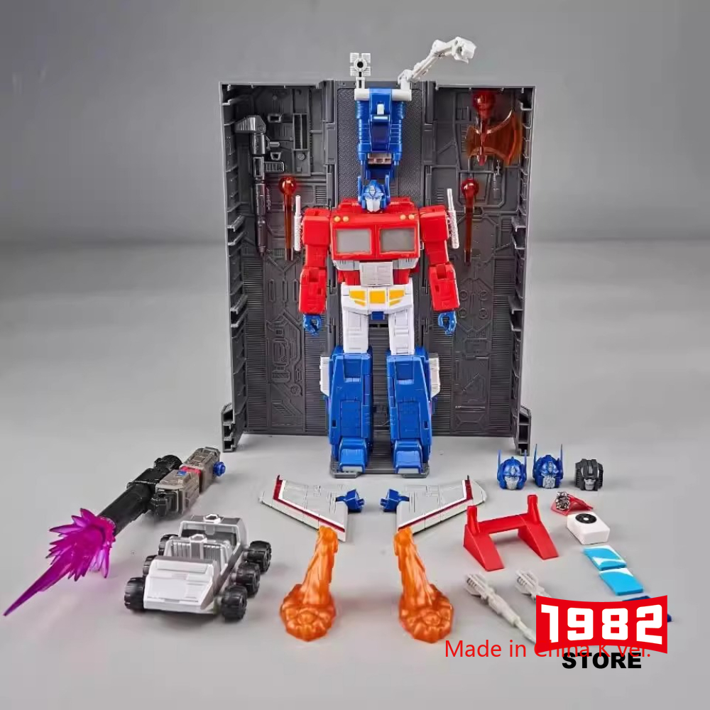 MD005 Robot Toy Model Action Figure G1 Optimus Prime OP Transformers SS86 Upgraded Version Collectible Convertible Robot Classic G1 OP Prime SS86 Enhancement Transforming Figure Toy SS86 Optimus Prime Upgrade Edition Action Doll