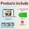 Diamond Painting Cat Card Holder Coin Purse Diamond Art Wallet for Women