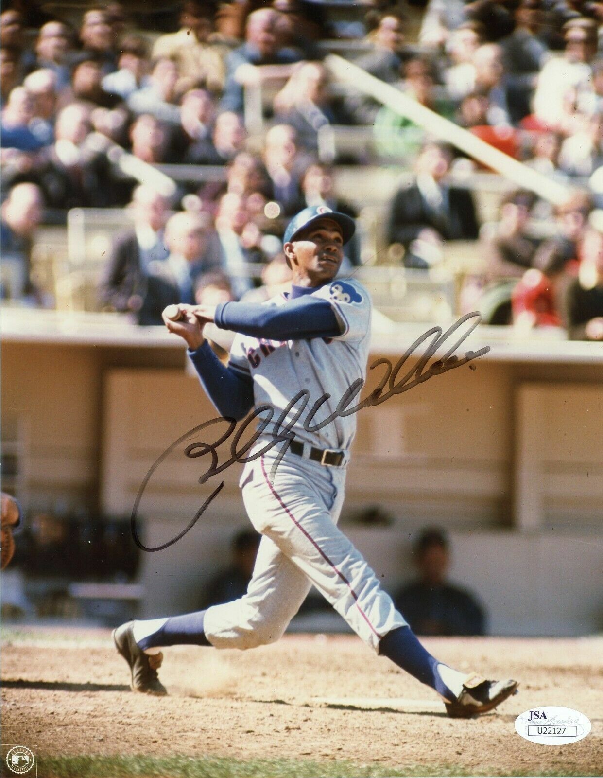 Billy Williams Signed 8x10 JSA COA Photo Poster painting Autograph 8x Chicago Cubs