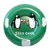 PVC Thickened Ski Ring with Handles Inflatable Ski Board Kids Snow Sledding Tool