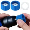 2 Pcs Water Filter Coupling Kit Filtration Cleaning Couplings for Hiking Camping