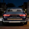 Truck Tailgate Strip Light Waterproof Red Amber Turn Signal Lighting Strips with 4-Pin Connector for Pickup Trucks SUV Car Work